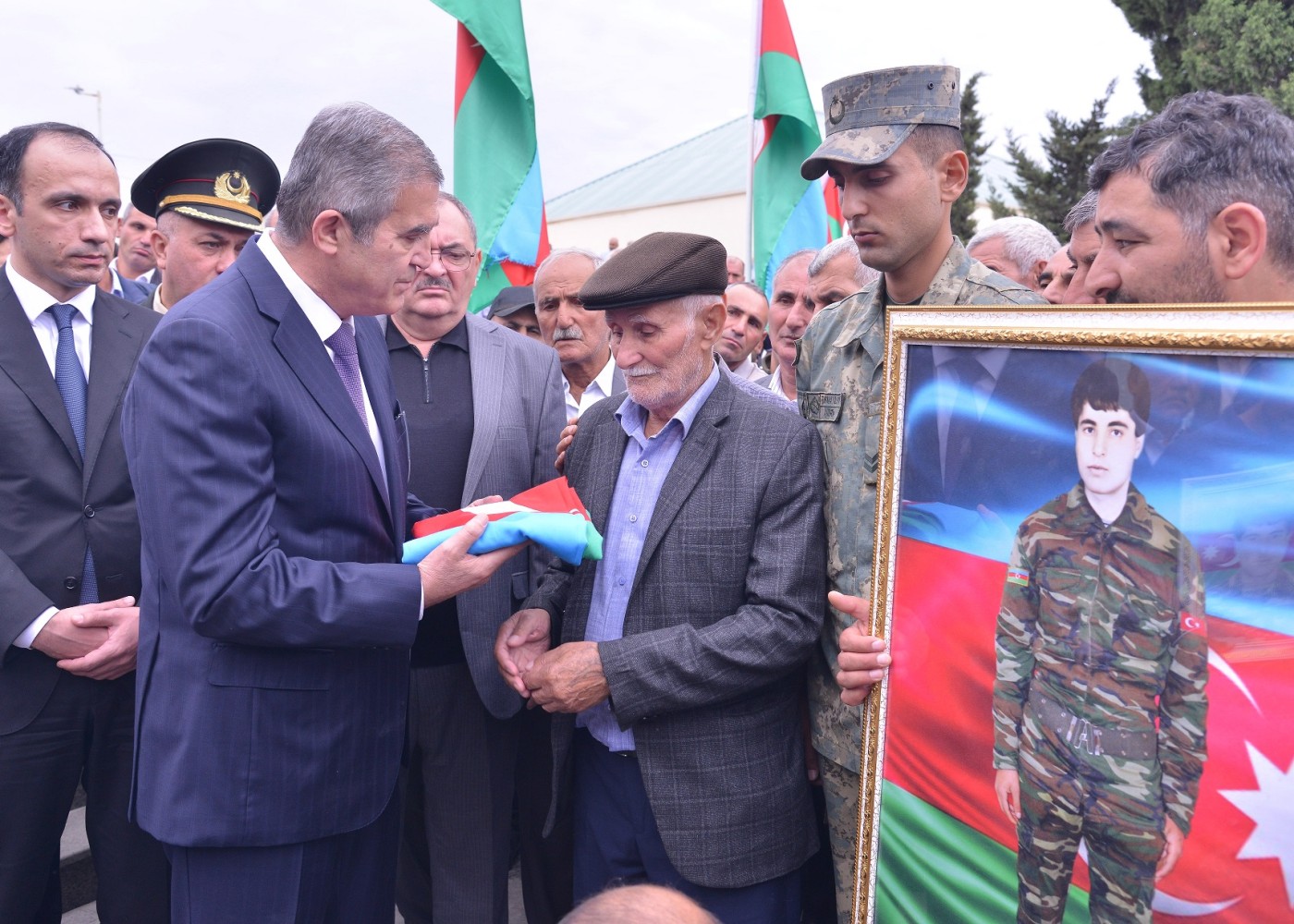 Birinci Qarabağ müharibəsinin şəhidi Lökbatanda dəfn olundu - FOTOLAR (YENİLƏNİB)